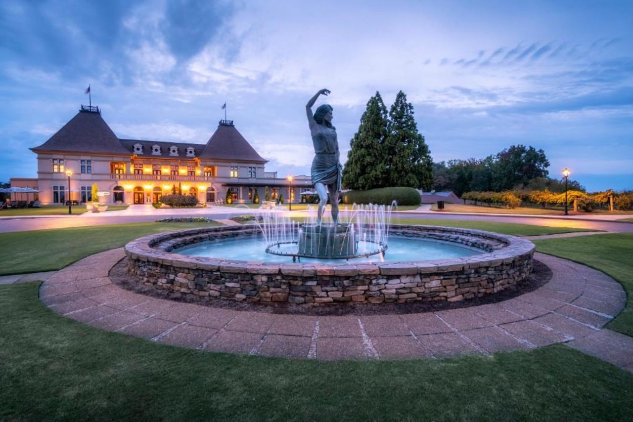 A French Chateau Winery Resort in the Georgia Foothills 🍷